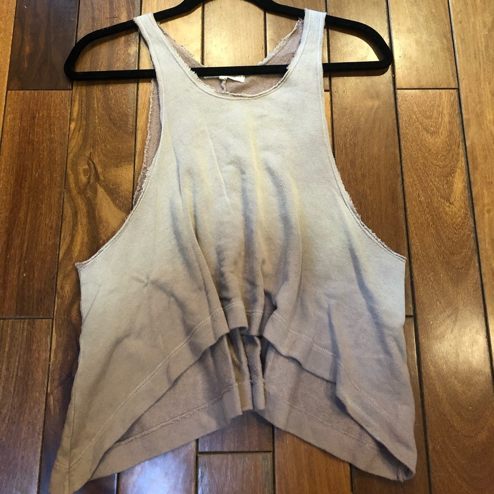 TRULY MADLY DEEPLY loose sweatshirt tank